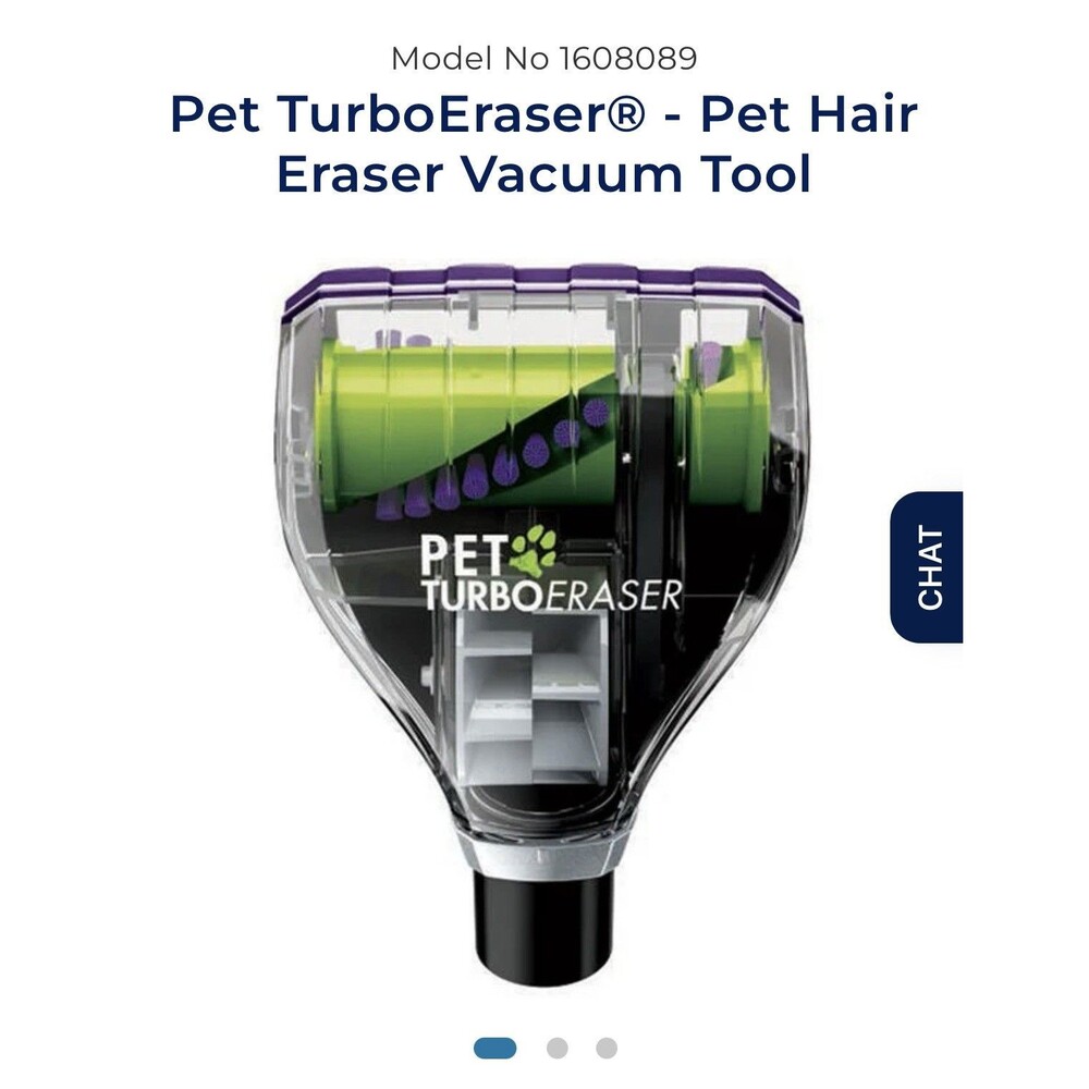 Bissell Pet Turbo Eraser Pet Hair Eraser Vacuum Tool Attachment part #1608089